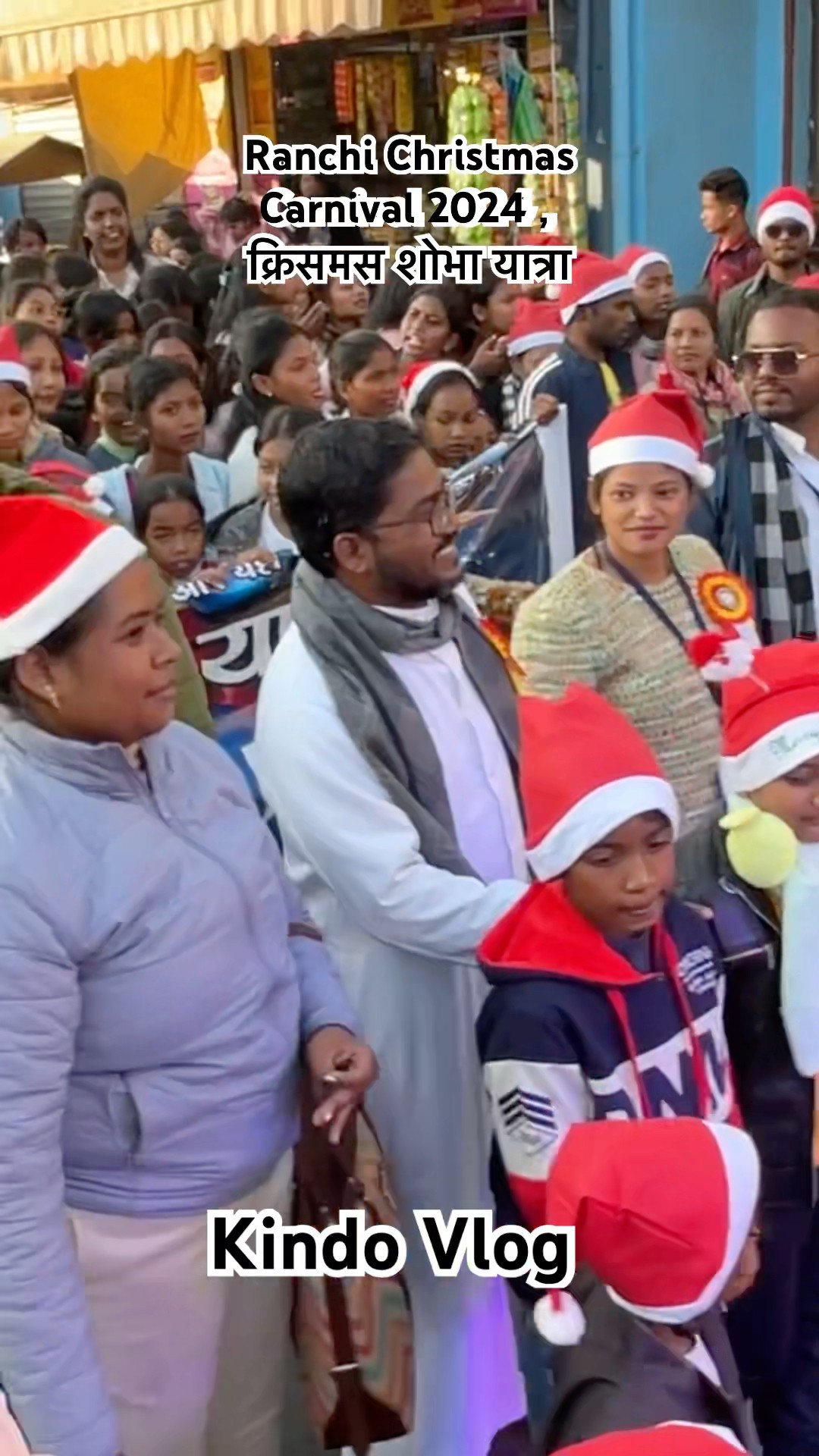 Ranchi Christmas Carnival 2024 , क्रिसमस शोभा यात्रा/video105